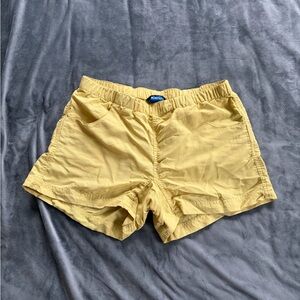 KAVU yellow shorts